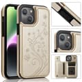 Miniatyrbild 4 av 9: iPhone 14 Stöttåligt Skal Korthållare 3-FACK Flippr V2 - Guld