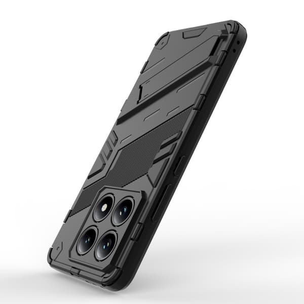 Xiaomi 14T Stöttåligt Skal med Kickstand ThinArmor V2 - Svart
