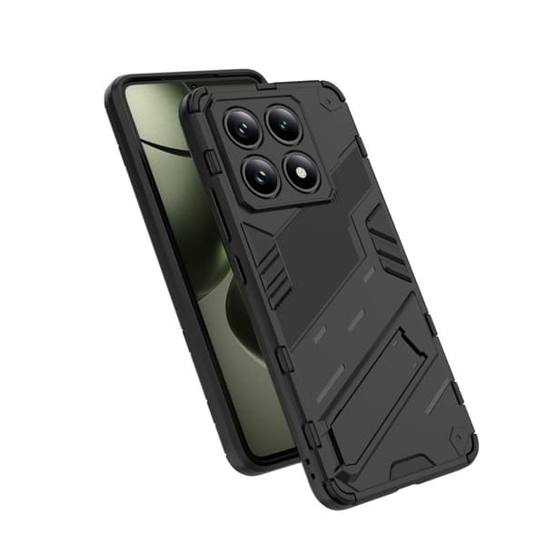 Xiaomi 14T Stöttåligt Skal med Kickstand ThinArmor V2 - Svart