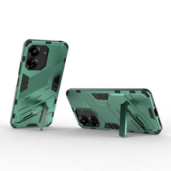 Xiaomi Redmi 13C 4G Stöttåligt Skal med Kickstand ThinArmor V2 - Grön