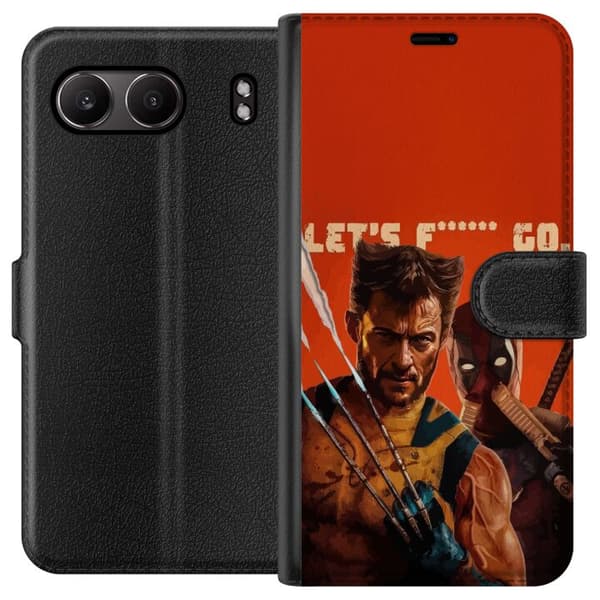OnePlus Nord 4 Lompakkokotelo Deadpool & Wolverine