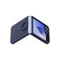 Miniatyrbild 4 av 5: Coque - Samsung - Galaxy Z Flip 6 - Silikon - Mörkblå - Optimal skydd