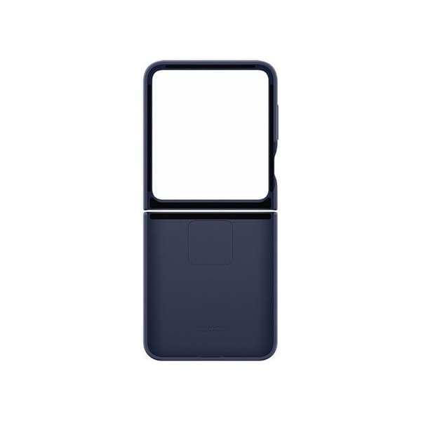Coque - Samsung - Galaxy Z Flip 6 - Silikon - Mörkblå - Optimal skydd