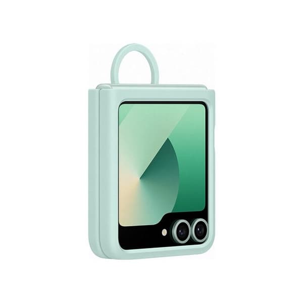 Galaxy Z Flip6 Silikonfodral Mint
