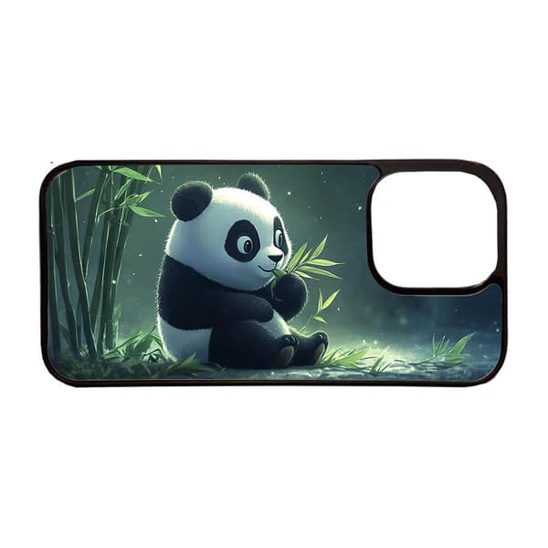 Sød Tegnefilm Panda Til Børn iPhone 13 Mini Mobiltelefon Dække