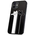 Miniatyrbillede 1 af 2: iPhone 12 Mini - Cover/Mobilcover Langstrakte Katte