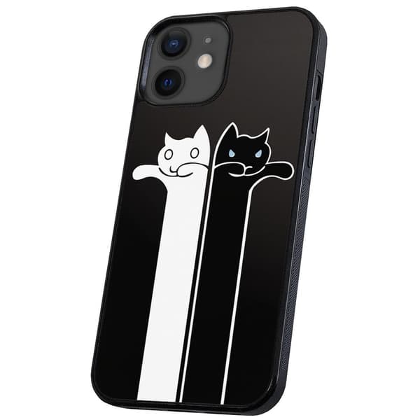 iPhone 12 Mini - Cover/Mobilcover Langstrakte Katte