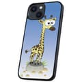 Miniatyrbillede 1 af 2: iPhone 13 Mini - Cover/Mobilcover Tegnet Giraf
