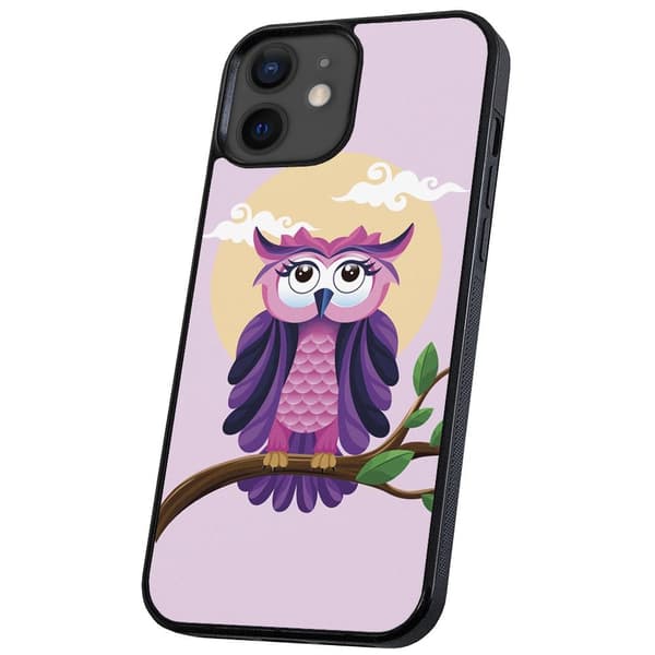 iPhone 12 Mini - Kuoret/Suojakuori Kaunis Pöllö