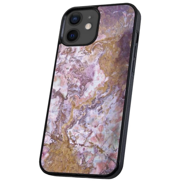 iPhone 12 Mini - Deksel/Mobildeksel Marmor