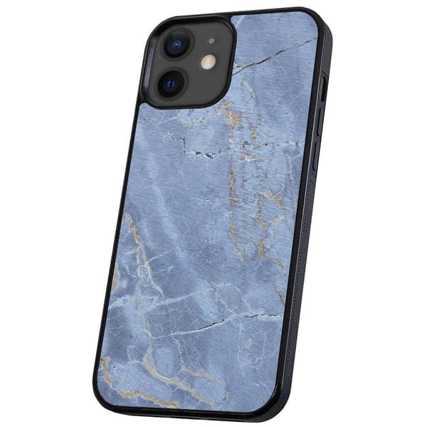 iPhone 12 Mini - Deksel/Mobildeksel Marmor