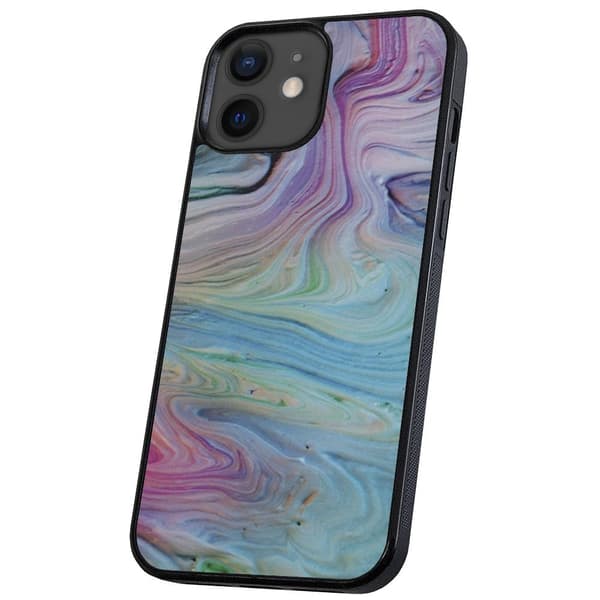 iPhone 12 Mini - Deksel/Mobildeksel Maling Mønster