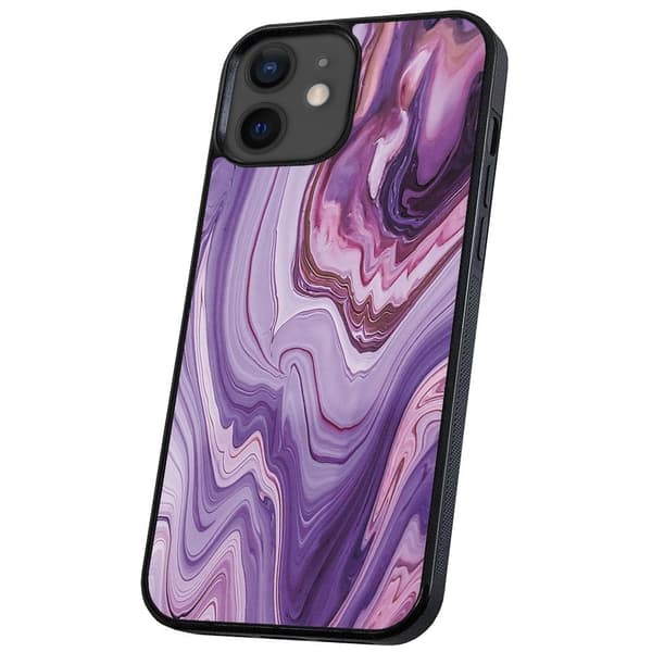 iPhone 12 Mini - Deksel/Mobildeksel Marmor