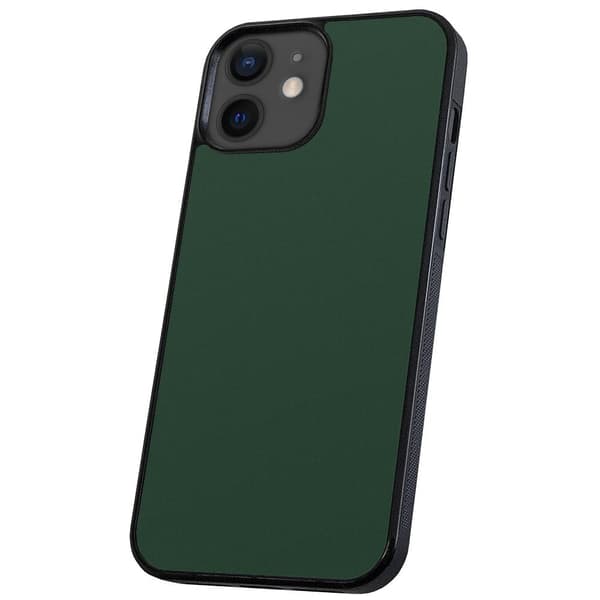 iPhone 12 Mini - Skal/Mobilskal Mörkgrön