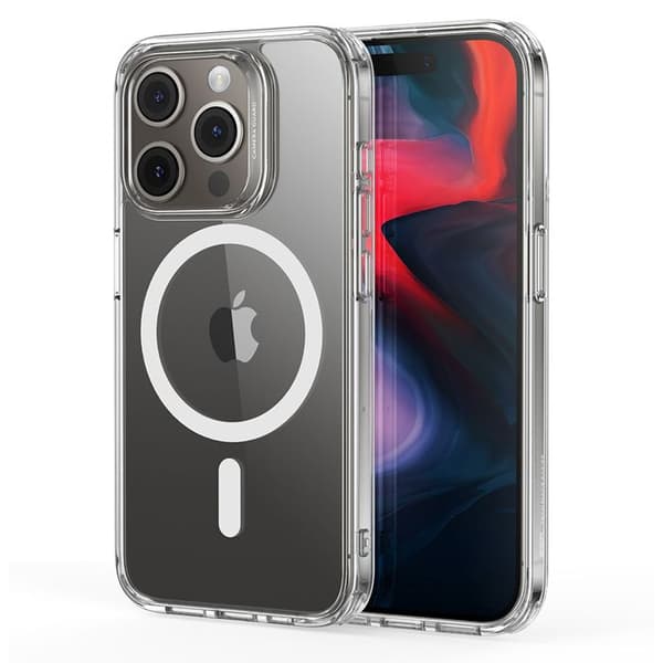 Skyddsfodral för smartphone - ESR - Classic Hybrid HaloLock - Genomskinlig - Hård - Klar