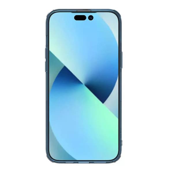 Skyddshölje - NILLKIN - iPhone 15 Plus - TPU - Blå - Semi-styv