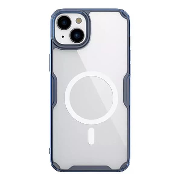 Skyddshölje - NILLKIN - iPhone 15 Plus - TPU - Blå - Semi-styv