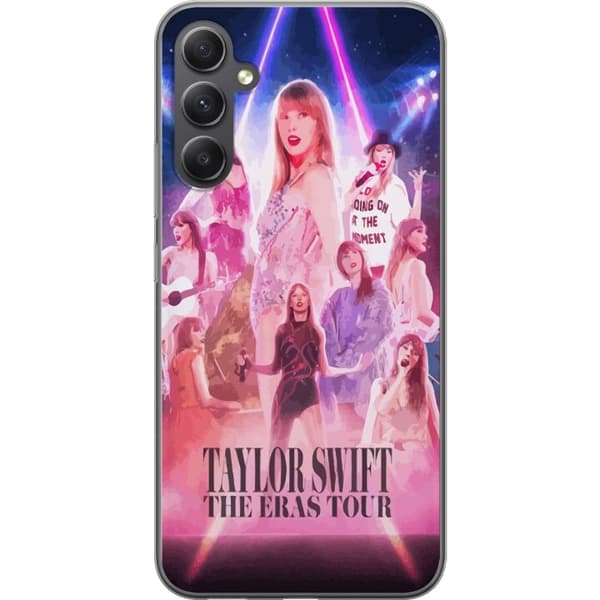 Samsung Galaxy A16 5G Genomskinligt Skal Taylor Swift Samsung Galaxy A16 5G Genomskinligt Skal Taylor Swift