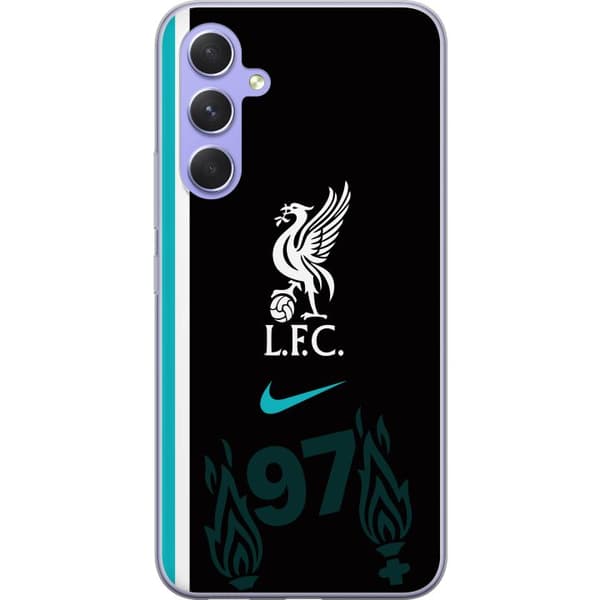 Samsung Galaxy A54 Läpinäkyvä kuori Liverpool FC
