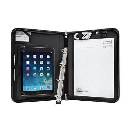 A4 Organizer Fodral - WEDO - 58 74901 - Kompatibel med 10.5 Tablet - Svart färg - Syntet