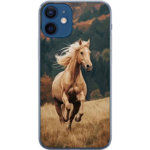 Apple iPhone 12  Genomskinligt Skal Springande Häst