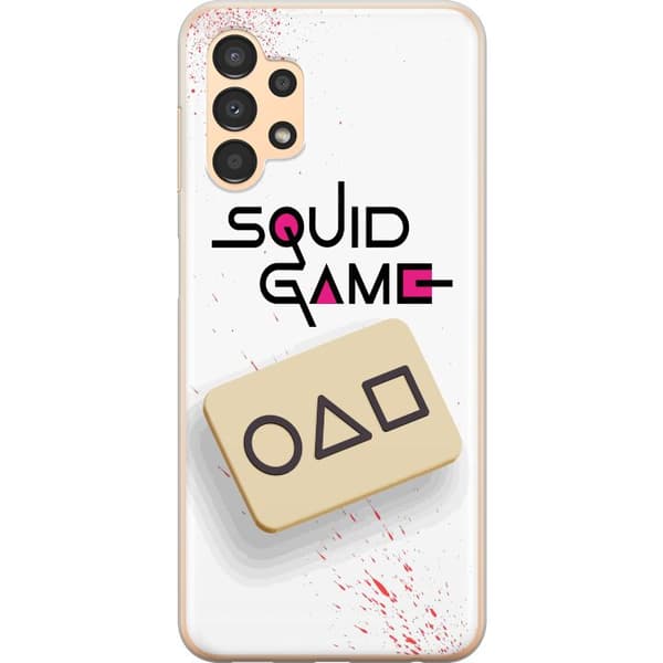 Samsung Galaxy A13 Läpinäkyvä kuori Squid Game