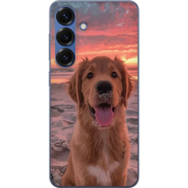 Samsung Galaxy S25+ Gennemsigtig cover Hund