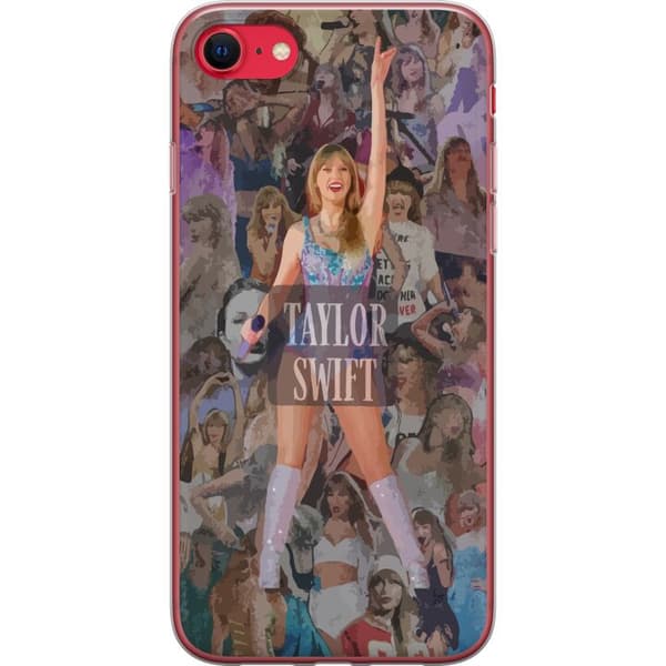 Apple iPhone SE (2020) Genomskinligt Skal Taylor Swift