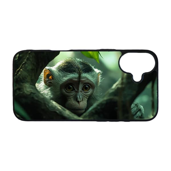 Dyr Abe iPhone 16 Plus Mobiltelefon Dække