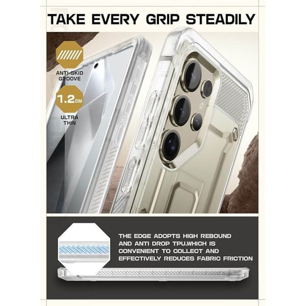SUPCASE UB Pro 2-set Samsung Galaxy S25 Ultra - Clear