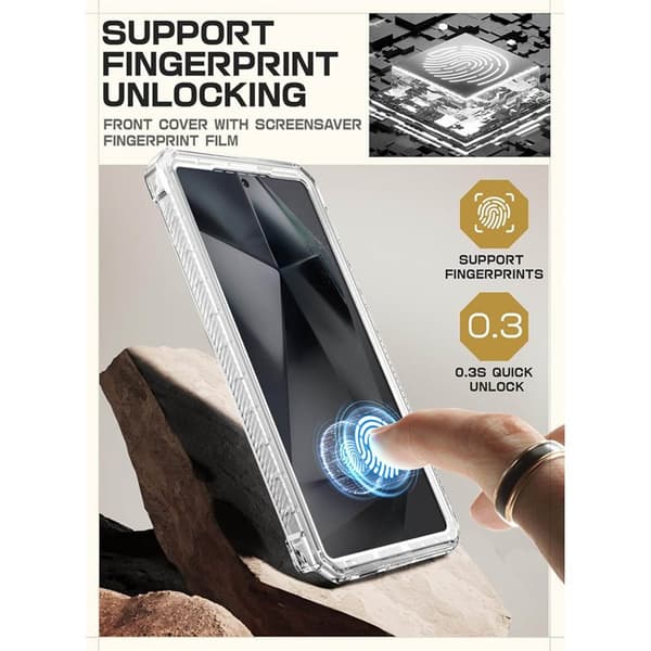 SUPCASE UB Pro 2-set Samsung Galaxy S25 Ultra - Clear