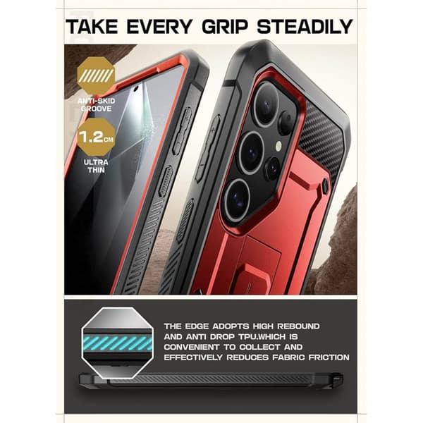 SUPCASE UB Pro 2-set Samsung Galaxy S25 Ultra - Ruddy