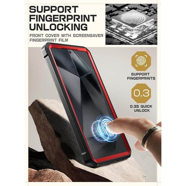SUPCASE UB Pro 2-set Samsung Galaxy S25 Ultra - Ruddy