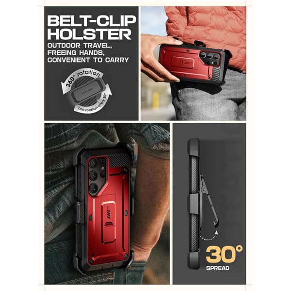 SUPCASE UB Pro 2-set Samsung Galaxy S25 Ultra - Ruddy