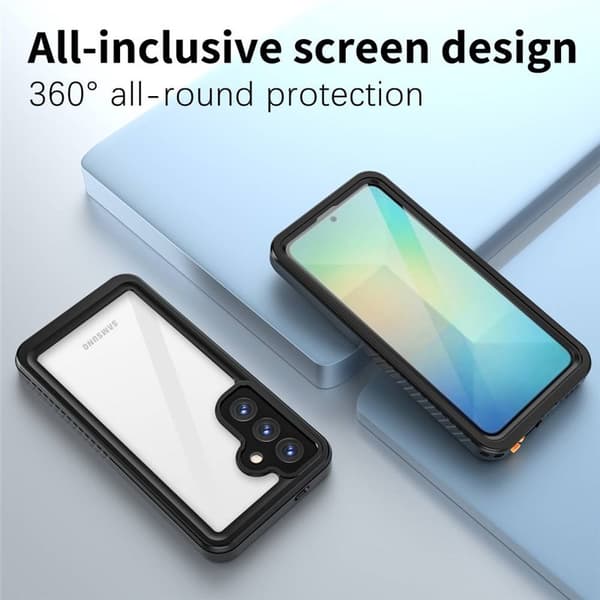 Redpepper FM vandtæt cover til Samsung Galaxy S25 – Black