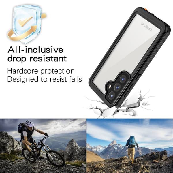 Redpepper FM vandtæt cover til Samsung Galaxy S25 – Black