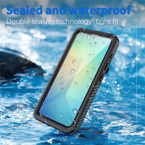 Redpepper FM vandtæt cover til Samsung Galaxy S25 – Black