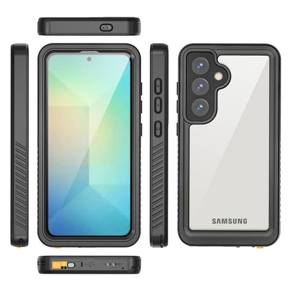Redpepper FM vandtæt cover til Samsung Galaxy S25 – Black