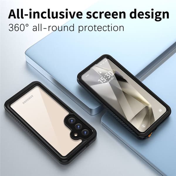 Redpepper FM vandtæt cover til Samsung Galaxy S25 Plus – Black