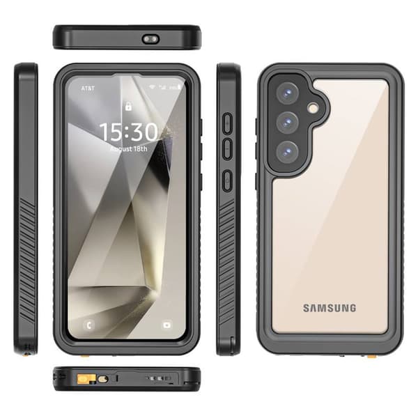 Redpepper FM vandtæt cover til Samsung Galaxy S25 Plus – Black