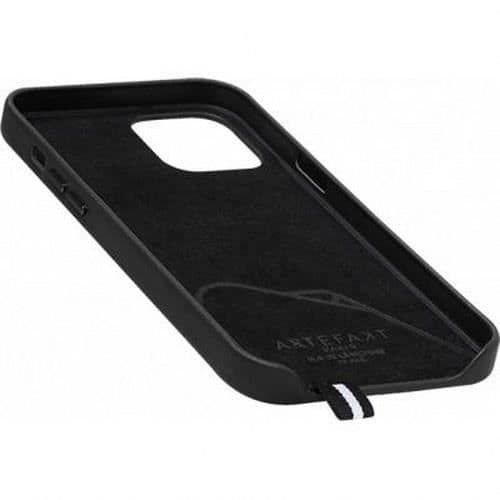 Coque för iPhone 12 mini i Elysée Läder ARTEFAKT Svart