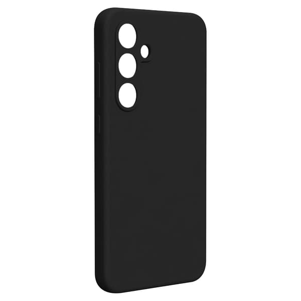 Etteri silikonikuori mikrokuituvuorella Samsung Galaxy A16 4G / A16 5G - Svart - Svart