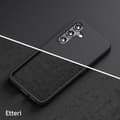 Miniatyrbillede 5 af 7: Etteri silikoneetui med mikrofiberforing til Samsung Galaxy A36 5G - Svart