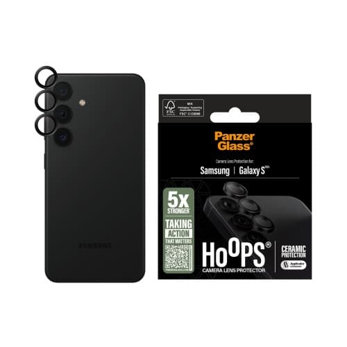 PanzerGlass Hoops - linsskydd för mobiltelefon - keramik