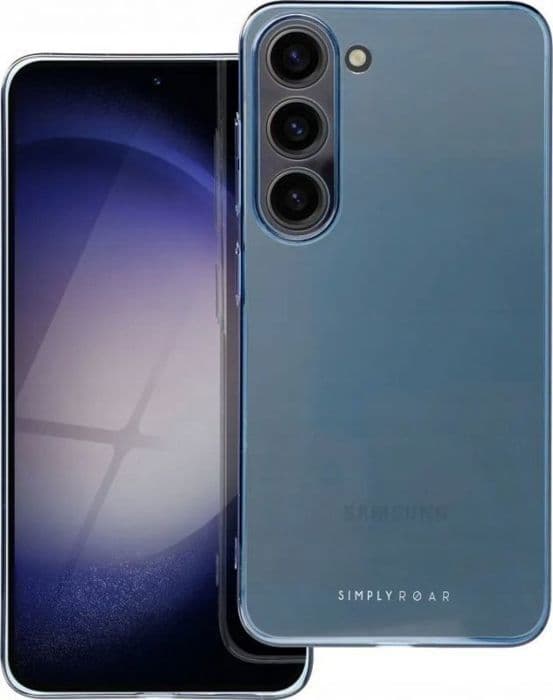 Coque telefon - bumper telefon Roar Coque Pure Simple Fit - för Samsung Galaxy A34 Marinblå