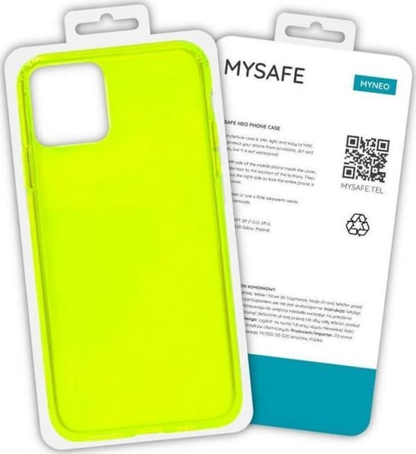 Coque telefon - bumper telefon Mysafe COQUE NEO IPHONE 11 BOITE JAUNE
