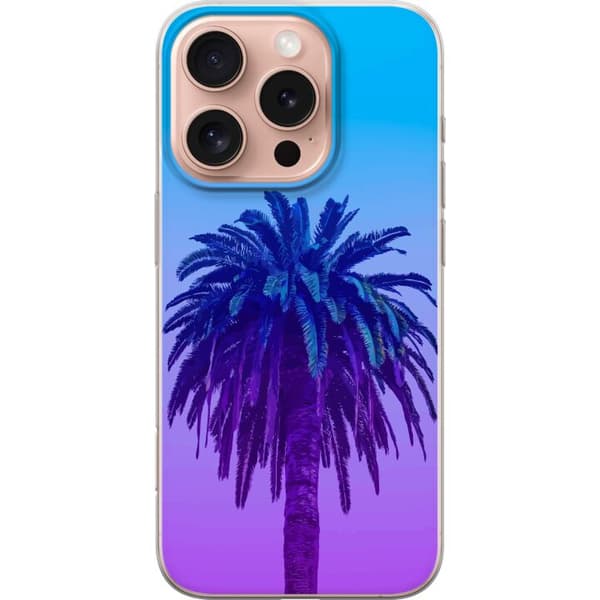Apple iPhone 16 Pro Läpinäkyvä kuori Palm