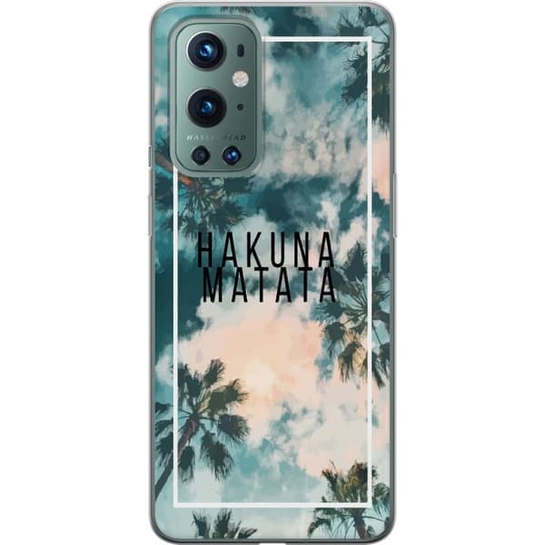 OnePlus 9 Pro Genomskinligt Skal Hakuna Matata