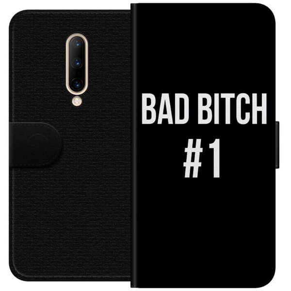 OnePlus 7 Pro Lompakkokotelo Bad Bitch #1