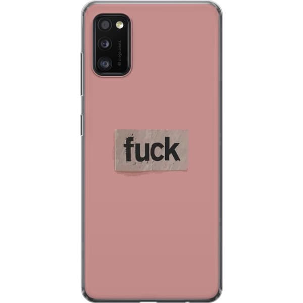 Samsung Galaxy A41 Gennemsigtig cover fanden
